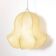 Large cocoon pendant light from the 60s.
