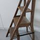 Antique step stool chair