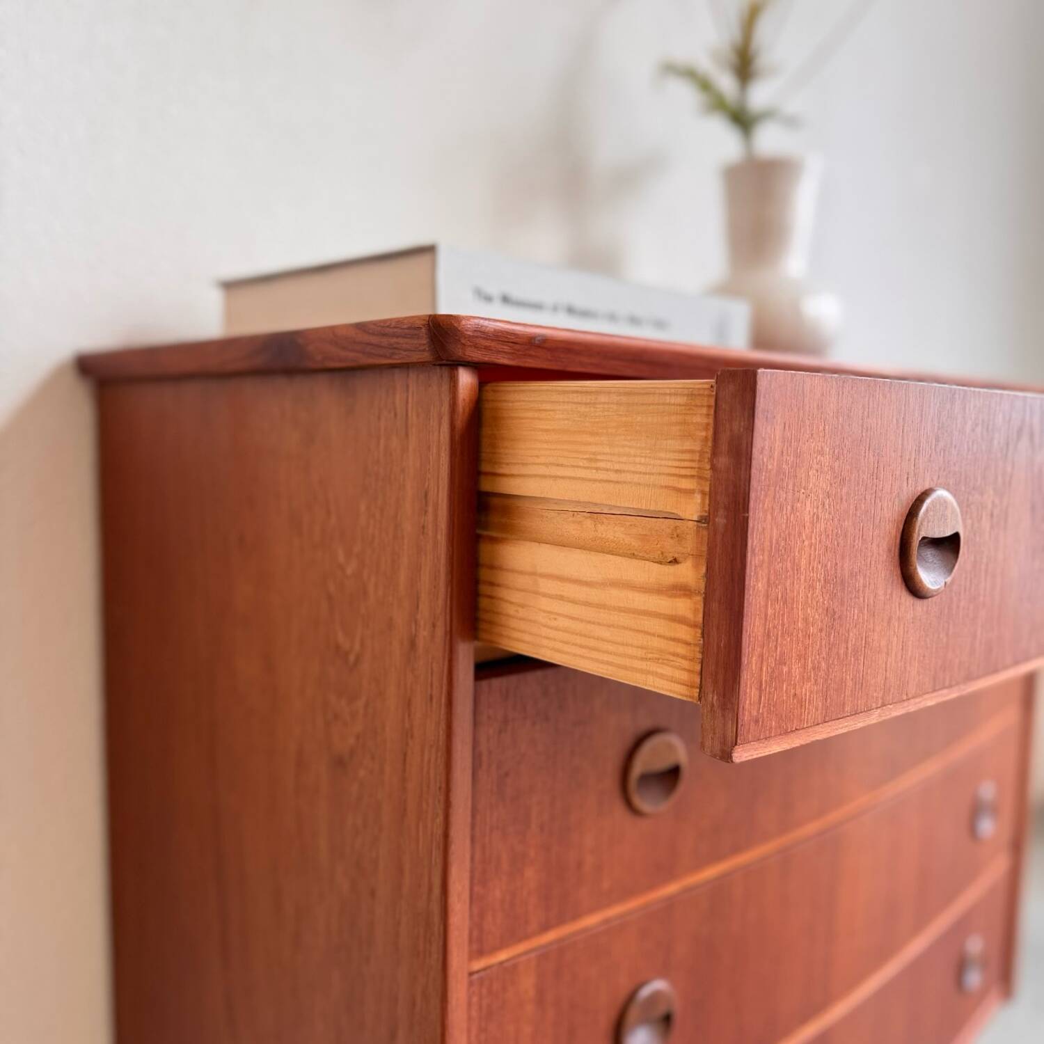 Danish vintage chest of drawers teak