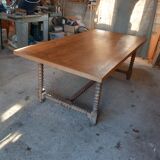 Oak farmhouse table