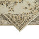 Tapis beige anatolien unique en son genre tissé à la main 160 cm x 271 cm