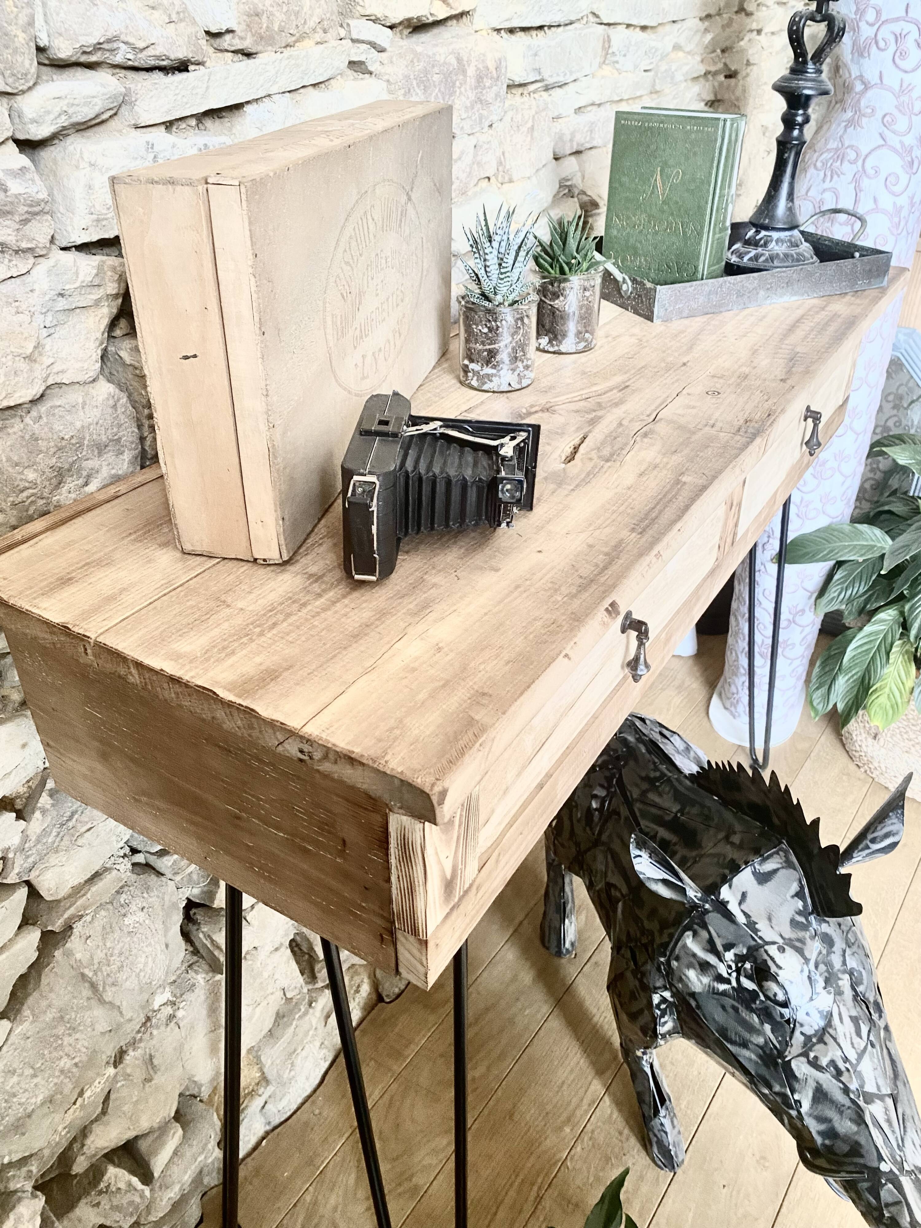 Console vintage entrance furniture