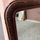 Large brown Louis mirror