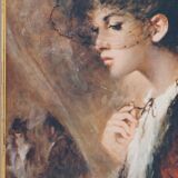 Gilded painting