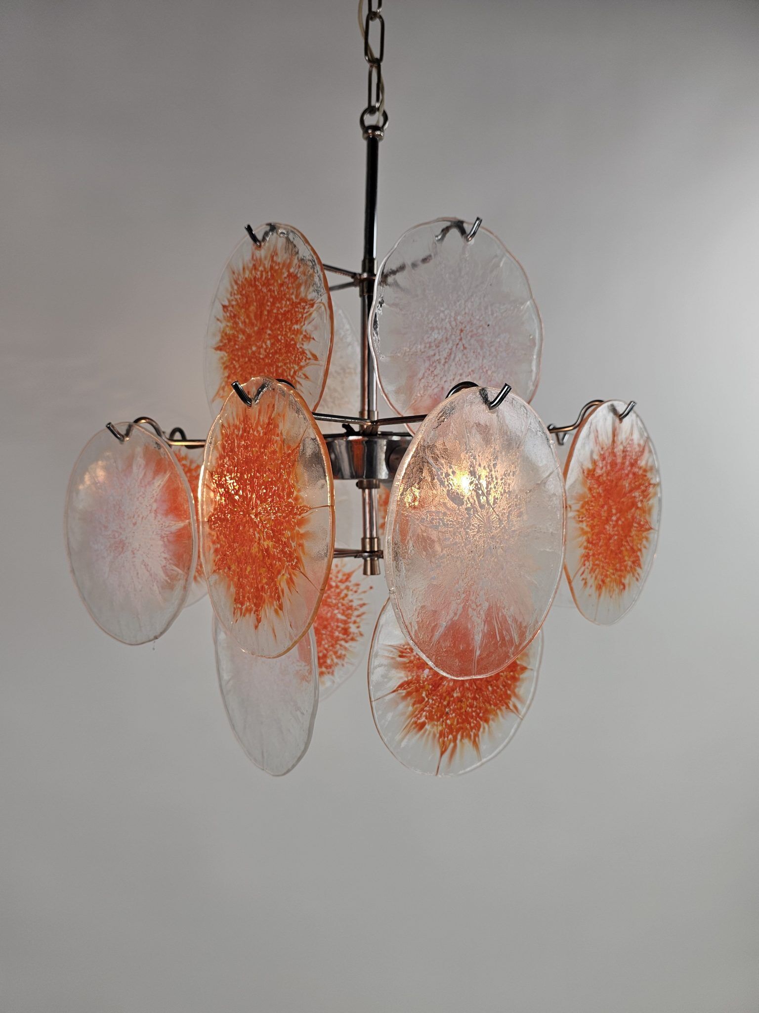 Disc pendant lamp from Vistosi Italy