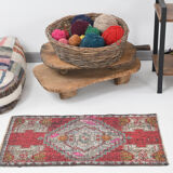 Tapis turc rouge 90x48cm