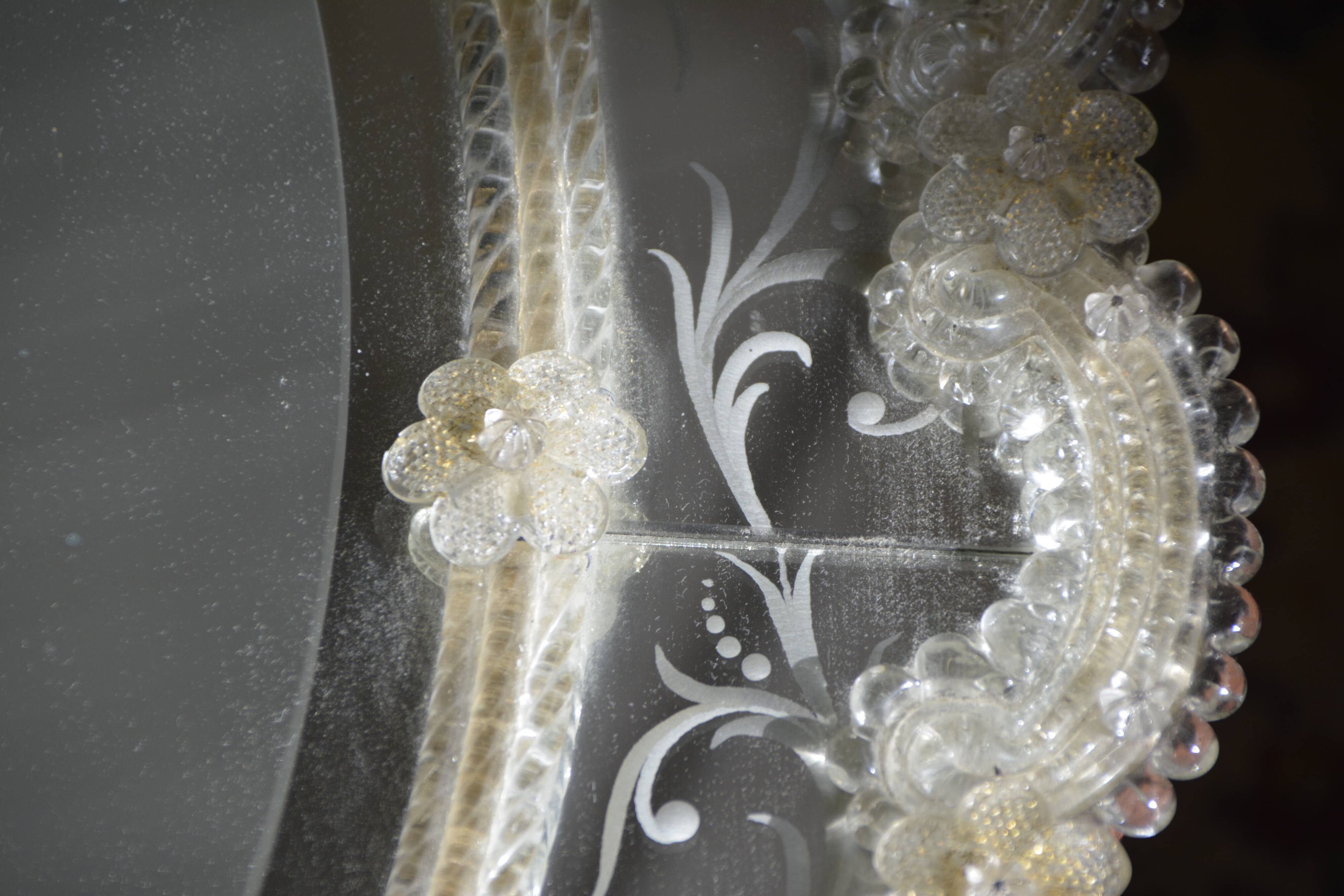 Venetian mirror murano