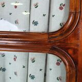 Rustic Wardrobe in Fir with Curtains