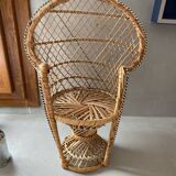 Emmanuelle miniature rattan armchair
