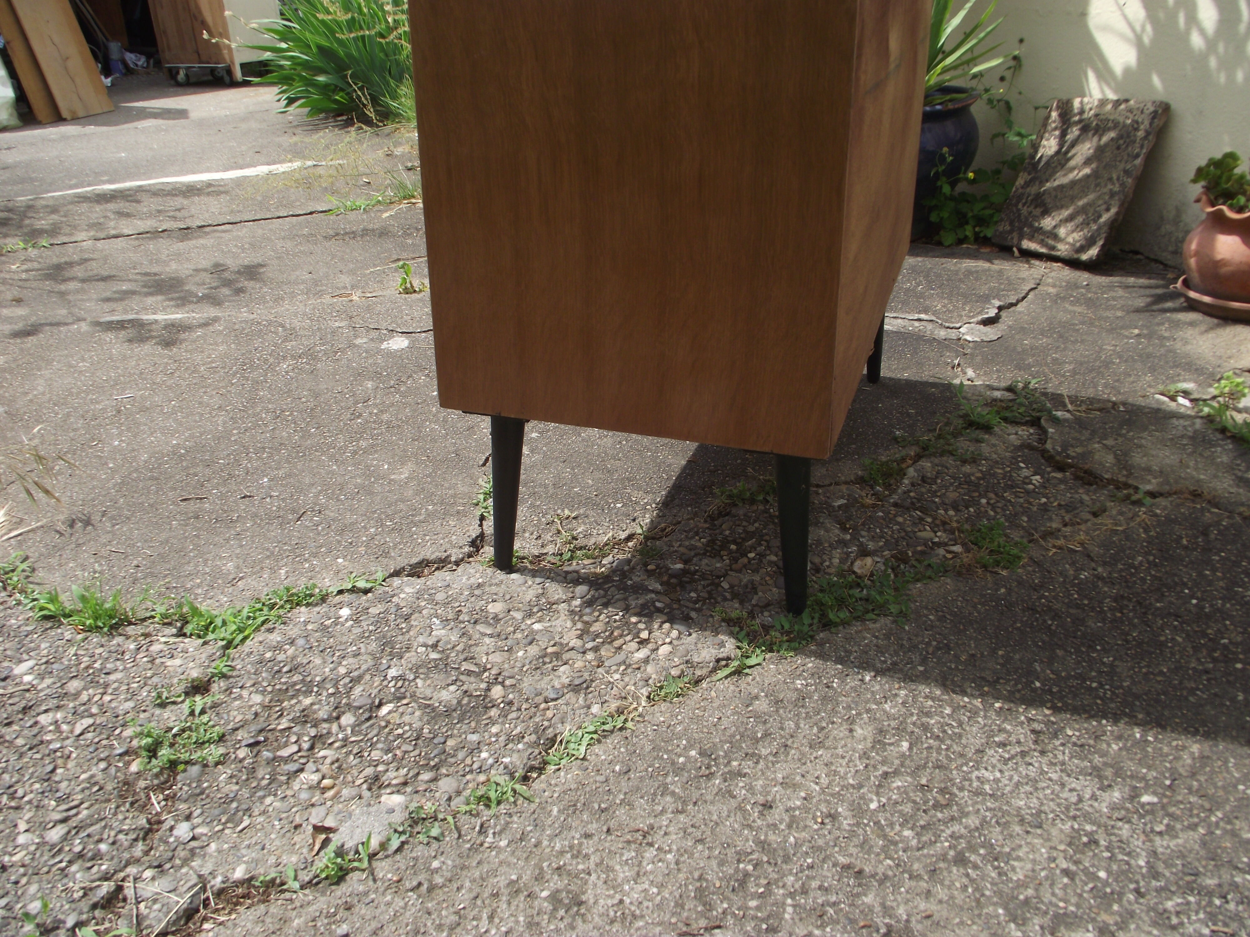 Scandinavian oak chest of drawers from the 60s