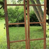 Double-leaf mirror (French window)
