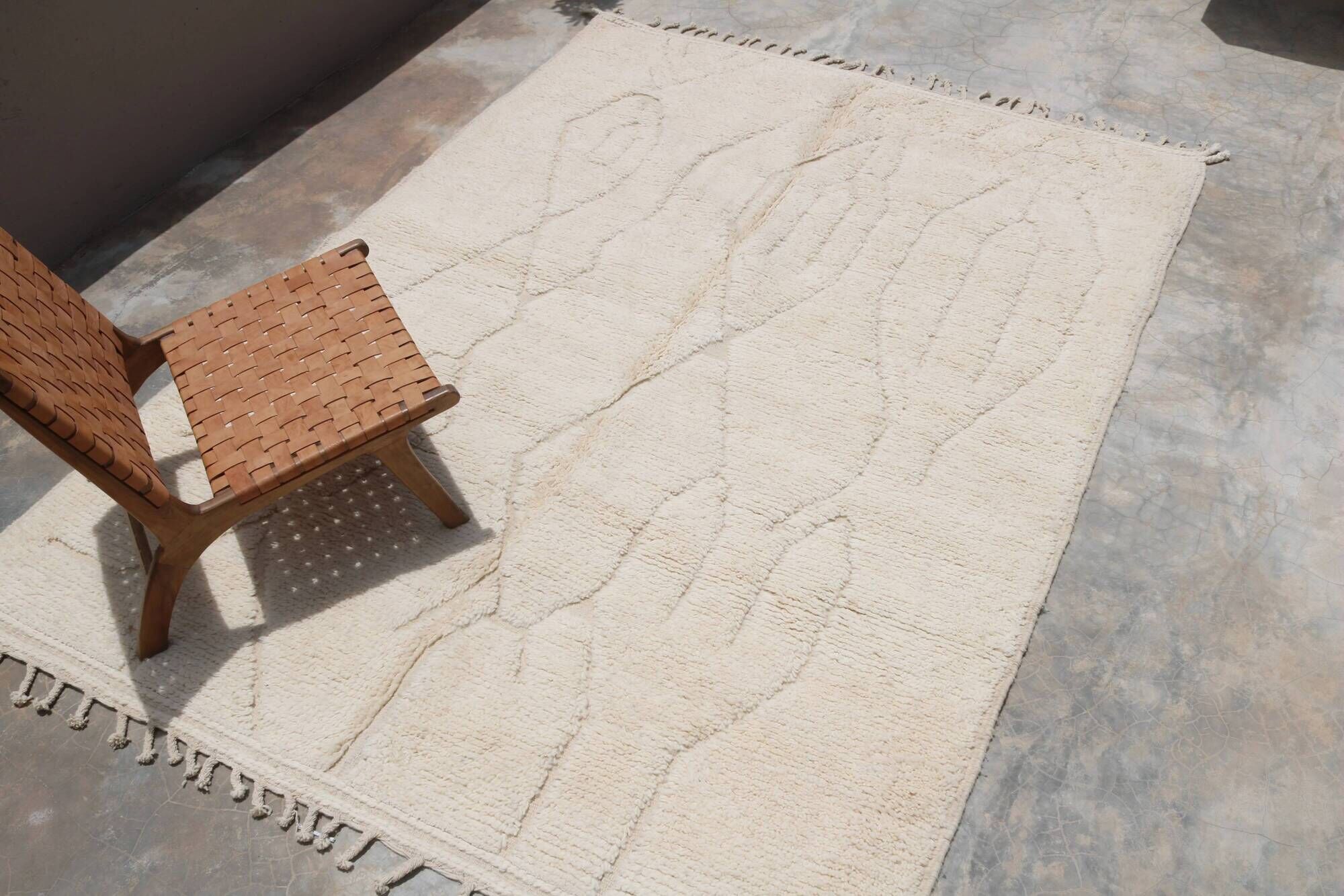 Large Beni Ouarain rug, 290 x 215 cm - G1034