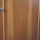 60's glass bookcase