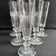 6 Flûtes Baccarat/Saint Louis XIXème