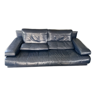 Rolf Benz model 6500 leather sofa