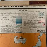 Carte scolaire années 50