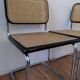 Pair of B32 chairs by Marcel Breuer, made in Italy.