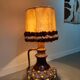 Vintage ceramic sun lamp