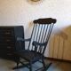Chair rocking chair 50 60 patina vintage design