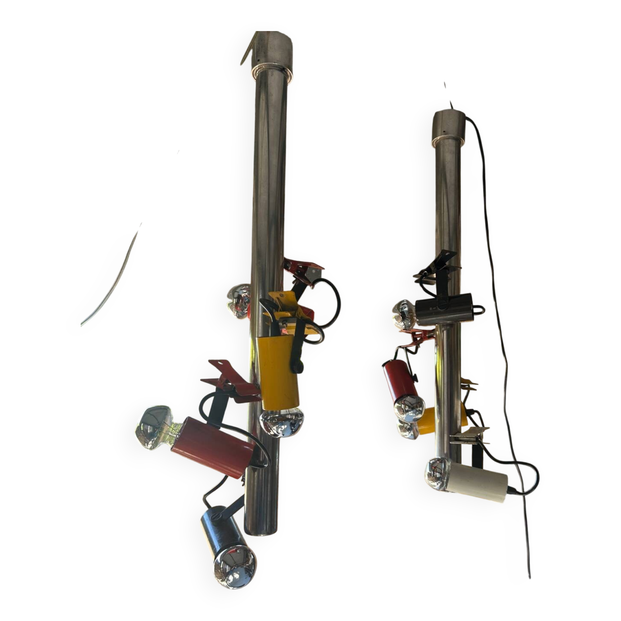 2 Targetti sankey pendant lights