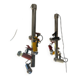 2 Targetti sankey pendant lights