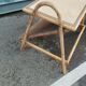 Vintage rattan coffee table