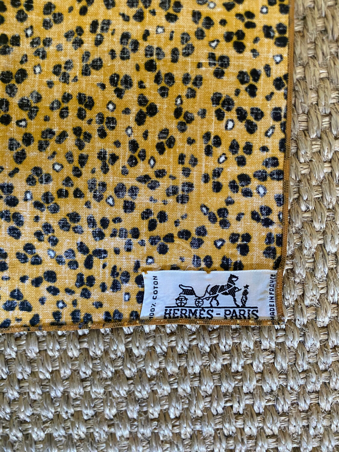 Hermès table napkins