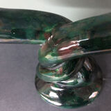 Vintage table lamp glass candles