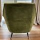Suite de 2 fauteuils de style Gio Ponti - Suite de 2 fauteuils de style Gio Ponti