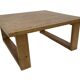 Vintage coffee table pinewood minimalist 1970s design