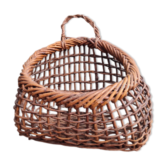 Panier vintage français pour le mur