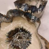 Nesting bowls in glazed stoneware