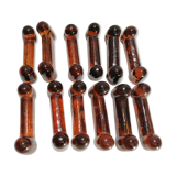 Signed 1960 BIOT 1960 bubled glass knife holder