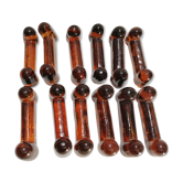 Signed 1960 BIOT 1960 bubled glass knife holder
