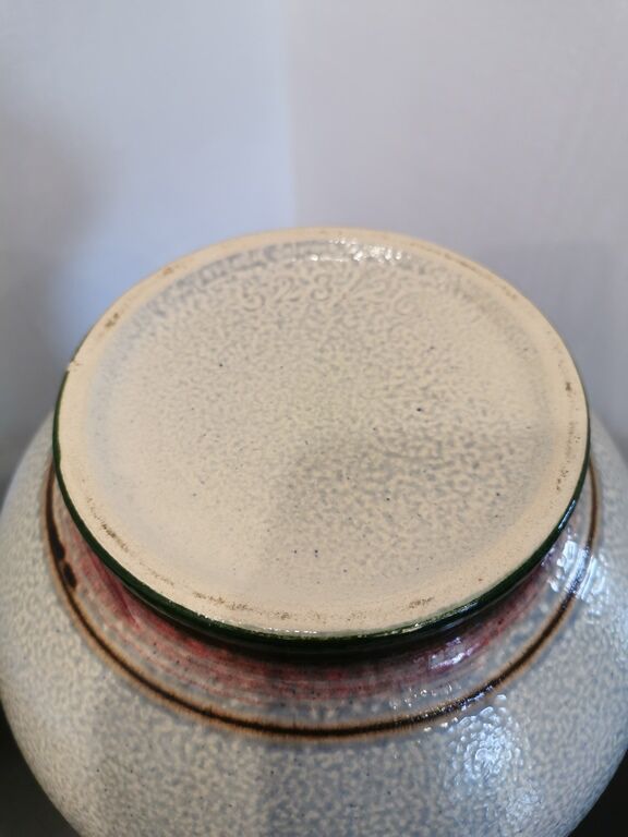 Colorful ceramic vase Vintage Scheurich 70