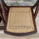 Vintage folding chairs wood and canning