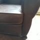 Art deco leather club Chair