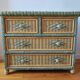 Rattan and wicker commode from the 70s – 80s