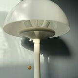 Lampe champignon blanc vintage