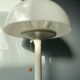 Vintage white Mushroom lamp