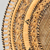 Emmanuelle vintage rattan armchair