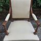 Pair of armchairs of style Louis XVI