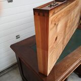 English office walnut and walnut bramble 1880 antique