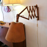 Scandinavian "accordion" sconce 1950s