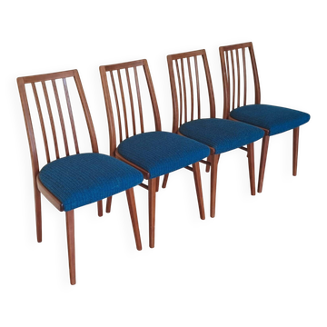 Set of 4 Antonin Šuman chairs by Interier Praha, Czechoslovakia 19