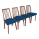 Set of 4 Antonin Šuman chairs by Interier Praha, Czechoslovakia 19