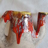 Vallauris vintage abstract pitcher