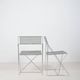 Set of X-Line chairs designed by Niels Jørgen Haugesen for Hybodan, '70
