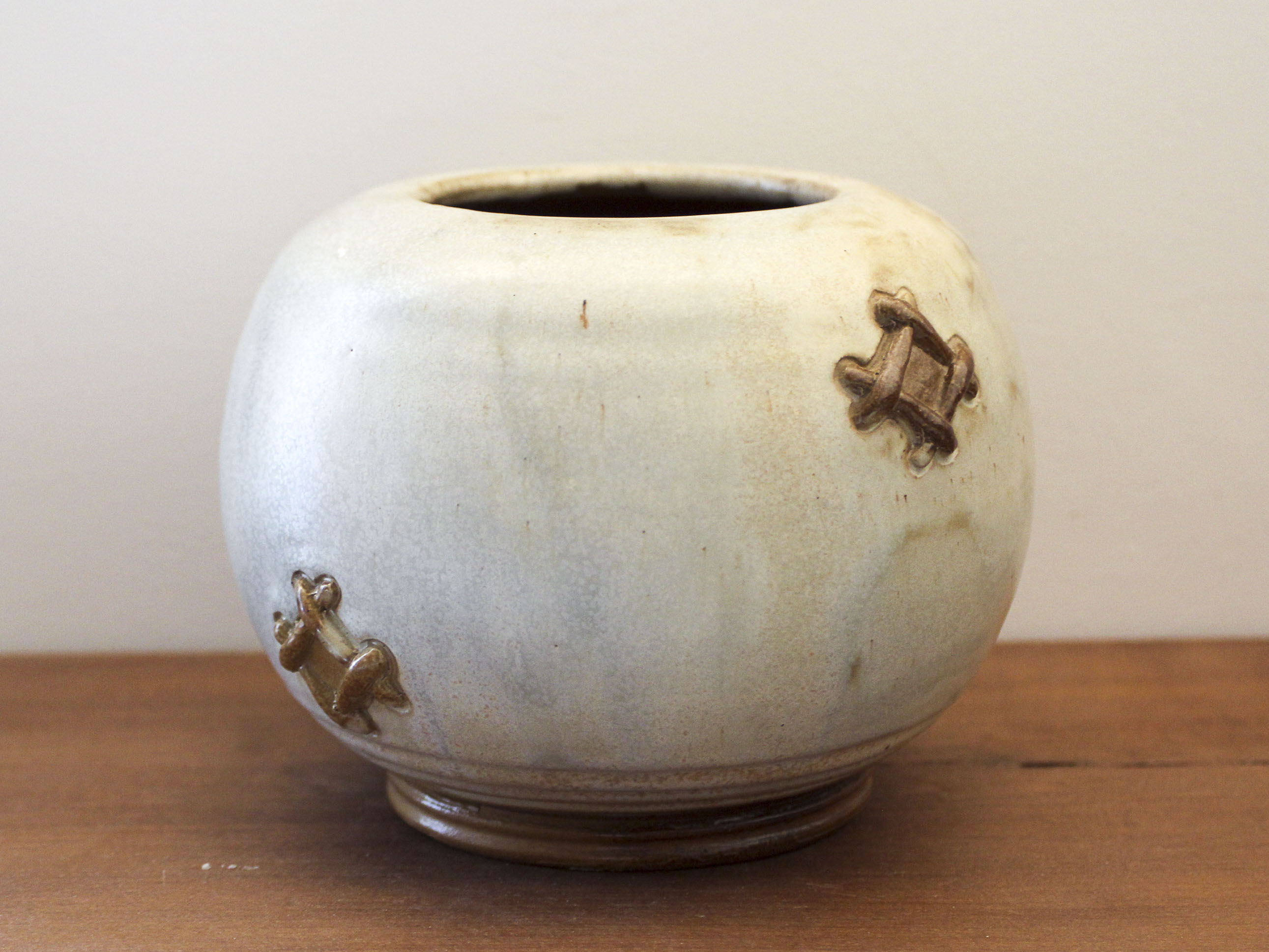 Stoneware vase Belgium Bouffioulx