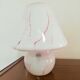 Opaline mushroom lamp